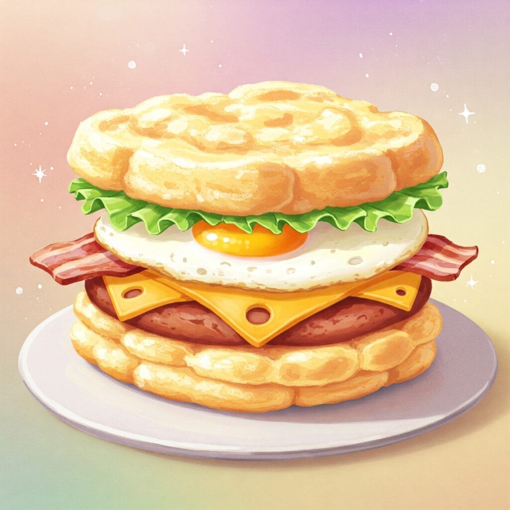 Cloud Bread Breakfast Sandwich: Ultimate Morning Treat