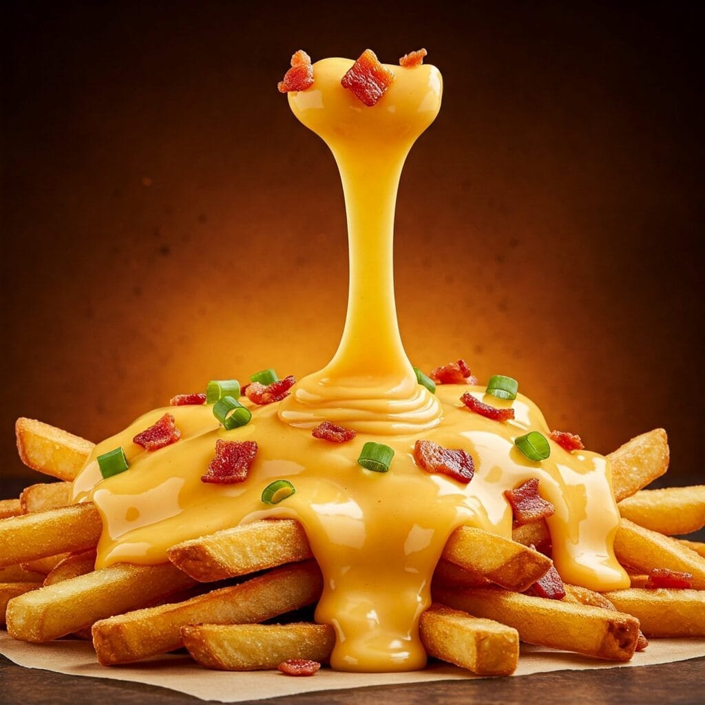 Epic Smoked Gouda Fondue Fries