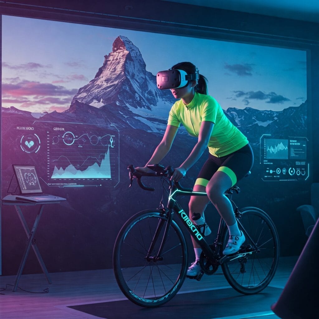 Epic VR Workouts: Cycle the Alps Indoors