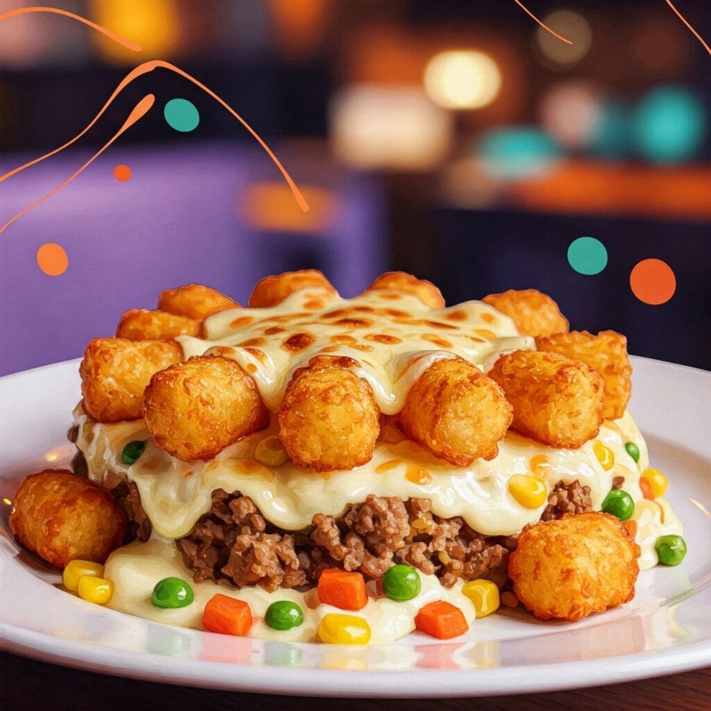 Ultimate Gourmet Tater Tot Casserole