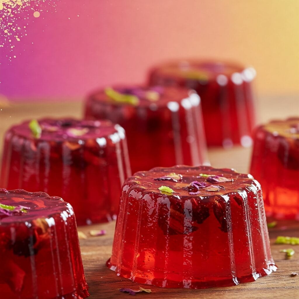 Ultimate Hibiscus Margarita Jello Shots